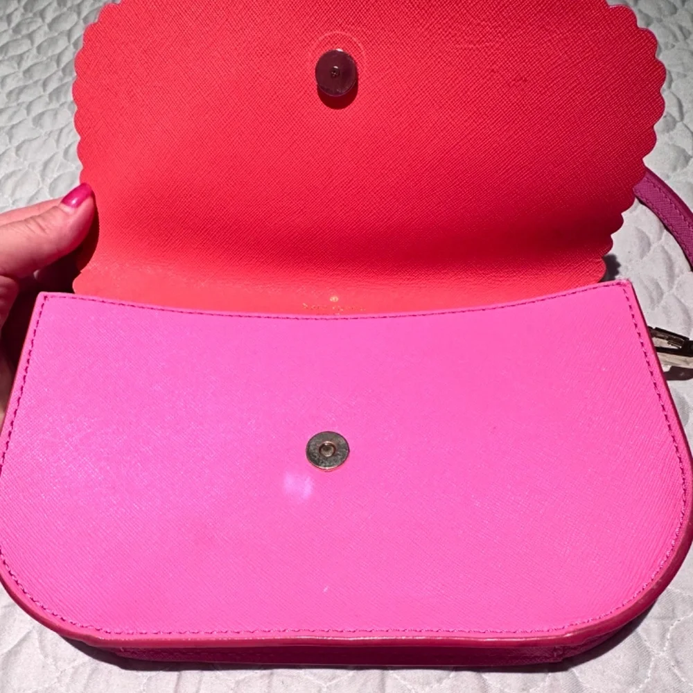 kate spade Hot Pink Scallop Crossbody Bag